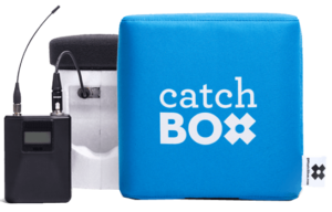 buy or hire catchbox throwable wireless microphone